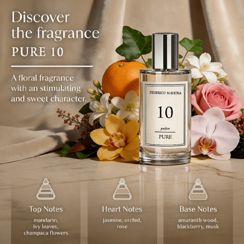 10 – PURE PERFUME FOR HER 50 ml - EDP SPRAY - British D'sire