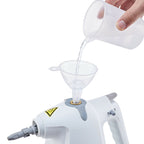 1000W White Handheld Steam Cleaner - Steam Cleaner - British D'sire