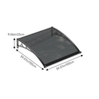 (100*100cm) Outdoor Door Window Awning Canopy - Awning Canopy - British D'sire