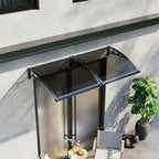 (100*100cm) Outdoor Door Window Awning Canopy - Awning Canopy - British D'sire