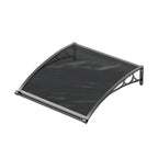 (100*100cm) Outdoor Door Window Awning Canopy - Awning Canopy - British D'sire