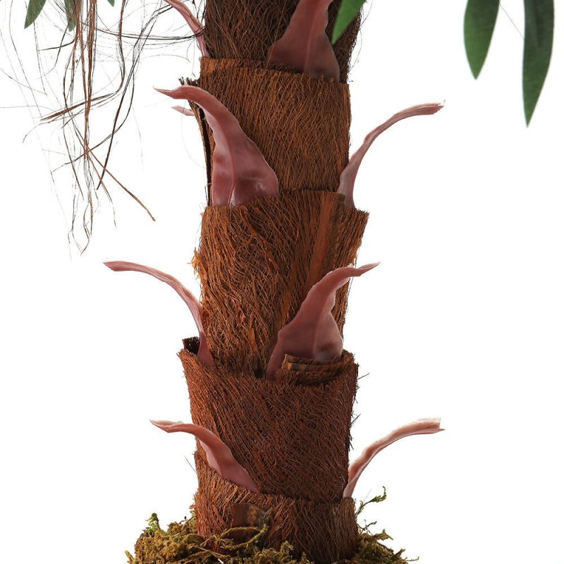 100cm Large Faux Palm Tree Fake Artificial Green Plants Realistic Tree Garden - Artificial Plant - British D'sire