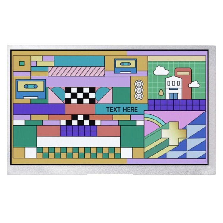 10.1 Inch Waveshare For Raspberry Pi Pico 1024×600 Pixel IPS Panel DVI Display Module - British D'sire