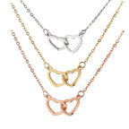 Double Heart Name Necklace Maiden-Art
