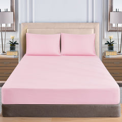 40cm Deep Fitted Sheet Single Double King Super king size Microfiber Bed Sheets