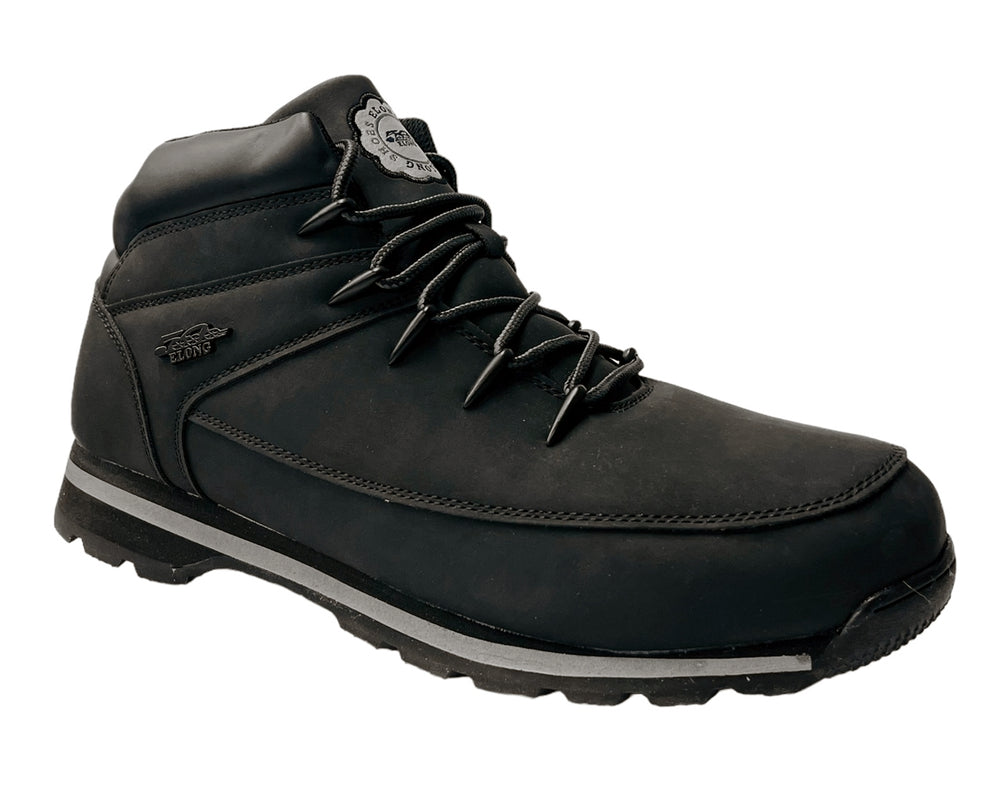 Men's Faux Leather Hiking Boots