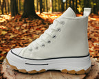 Women’s Chunky Sole Canvas Trainers