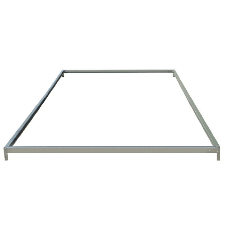 10ft × 6ft Polycarbonate Aluminium Greenhouse with Foundation - Greenhouse - British D'sire