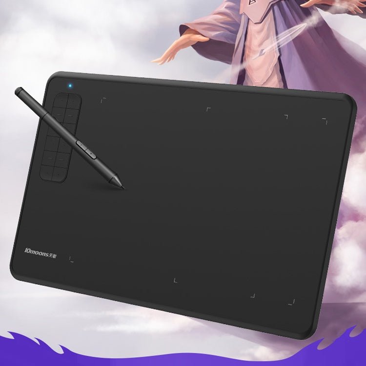 10Moons G12 Digital Board Can Be Connected To Mobile Phone Hand Drawn Board Computer Painting Board Network Class Input Panel Secondary image