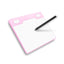 10Moons T503 Drawing Tablet Can Be Connected to mobile Phone Tablet with 8192 Passive Pen(Pink) - British D'sire