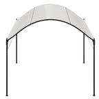 10x10ft Outdoor Metal Arched Pergola with Canopy - Pergola - British D'sire