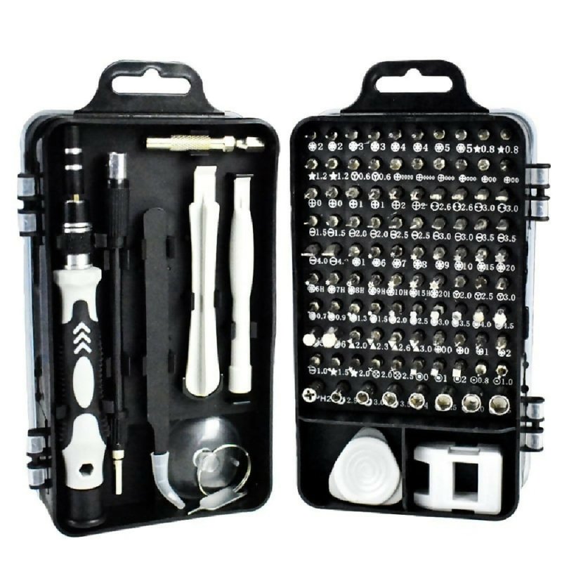 110 in 1 Magnetic Plum Screwdriver Mobile Phone Disassembly Repair Tool (Black) Secondary image