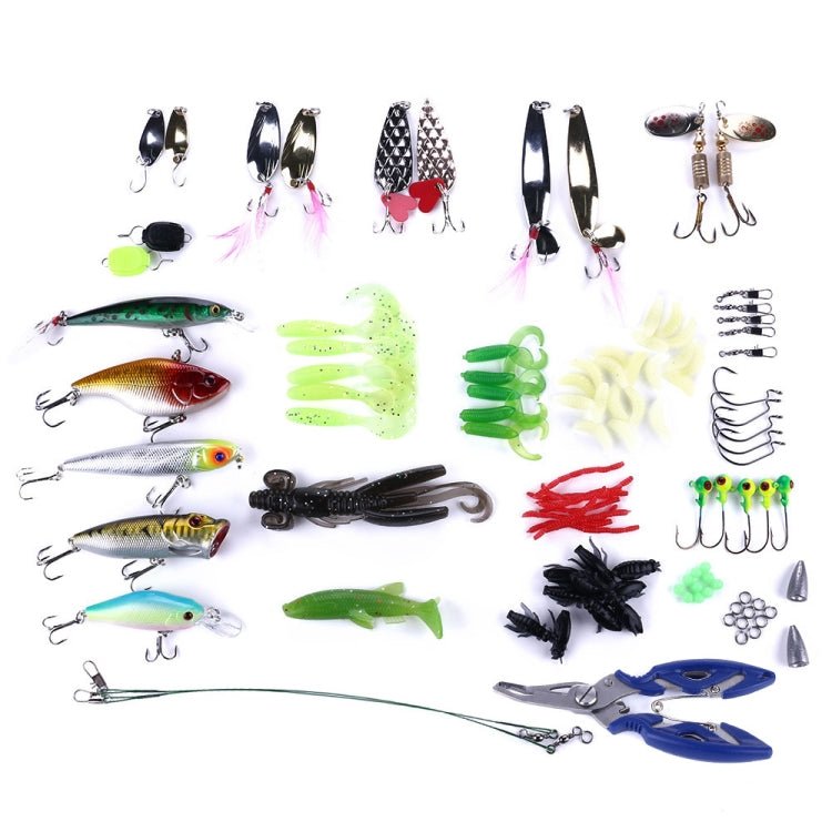 110 PCS / Box HENGJIA Sea Bass Fake Soft Bait Fishing Gear Accessories Freshwater Bait - British D'sire