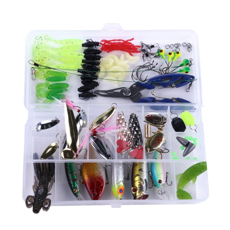 110 PCS / Box HENGJIA Sea Bass Fake Soft Bait Fishing Gear Accessories Freshwater Bait - British D'sire