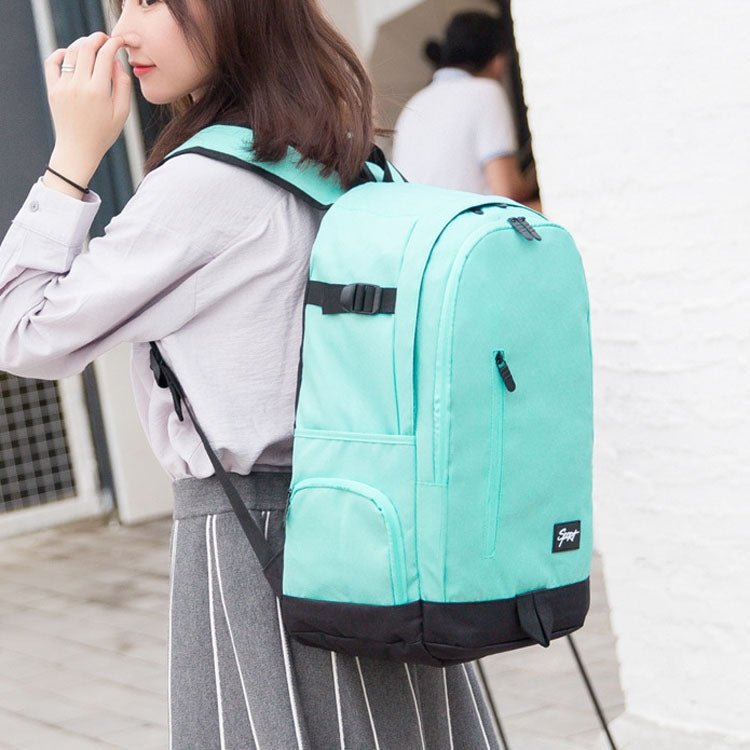 1107 Student Bag Leisure Backpack(Month Color) Secondary image