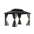 11x9ft Hardtop Patio Gazebo - Gazebo - British D'sire