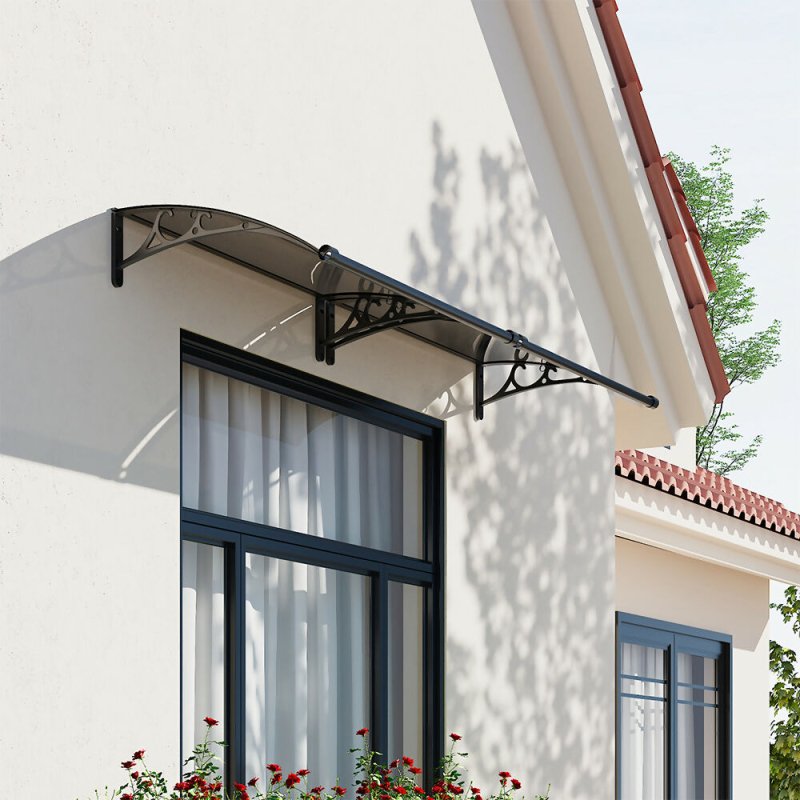 (120*80cm) Outdoor Door Window Awning Canopy - Awning Canopy - British D'sire