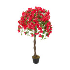 120cm Artificial Bougainvillea Tree in Pot for Decoration - Artificial Tree - British D'sire