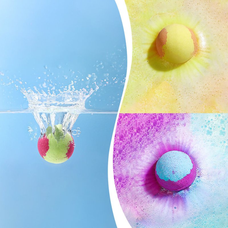12Pcs DIY Three - Layered Bath Bombs - Bath Bomb - British D'sire