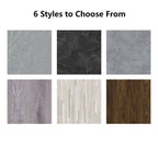 12Pcs Grey Marble Texture Floor Tiles Self Adhesive Vinyl Flooring - Vinyl Flooring - British D'sire