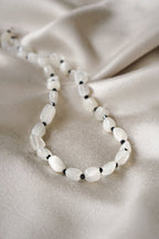 Xander Kostroma -Moonstone Statement Necklace –925 Sterling Silver, 42cm+Extn Enhances Intuition, Creativity & Emotional Balance