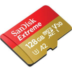 SanDisk 128GB Extreme UHS-I MicroSDXC Memory Card
