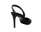 Women's Crystals Stiletto Heel Slingback Shoes