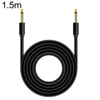1.5m JINGHUA 6.5mm Audio Cable Male to Male Microphone Instrument Tuning Cable - British D'sire