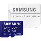 Samsung 512GB PRO Plus UHS-I microSDXC Memory Card