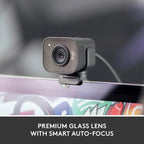 Logitech StreamCam Full HD Webcam – 1080p 60fps USB-C – Graphite