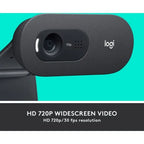 Logitech C505e HD Webcam – 720p Video