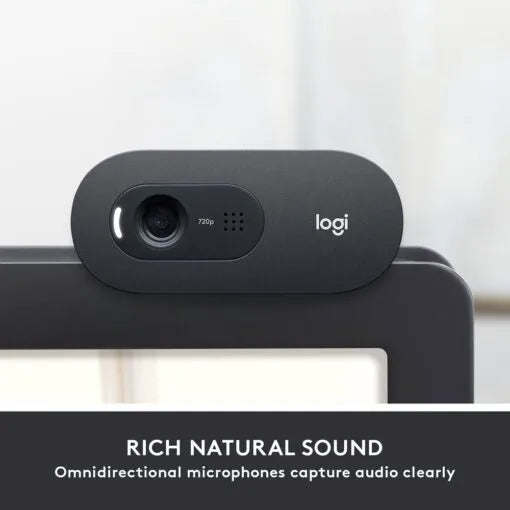 Logitech C505e HD Webcam – 720p Video