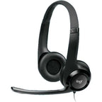 Logitech H390 USB Headset with Noise-Cancelling Mic (Black)