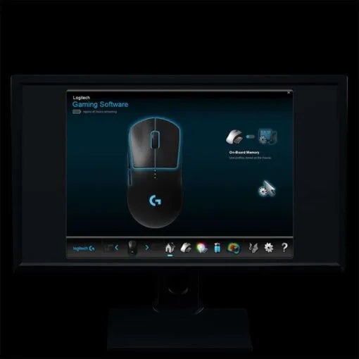 Logitech G PRO Wireless Gaming Mouse – HERO 25K – Black