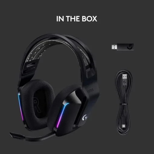 Logitech G733 Wireless Gaming Headset LIGHTSPEED - Black