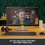 Logitech BRIO 4K Pro Webcam – Ultra HD 2160p