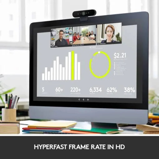 Logitech BRIO 4K Pro Webcam – Ultra HD 2160p