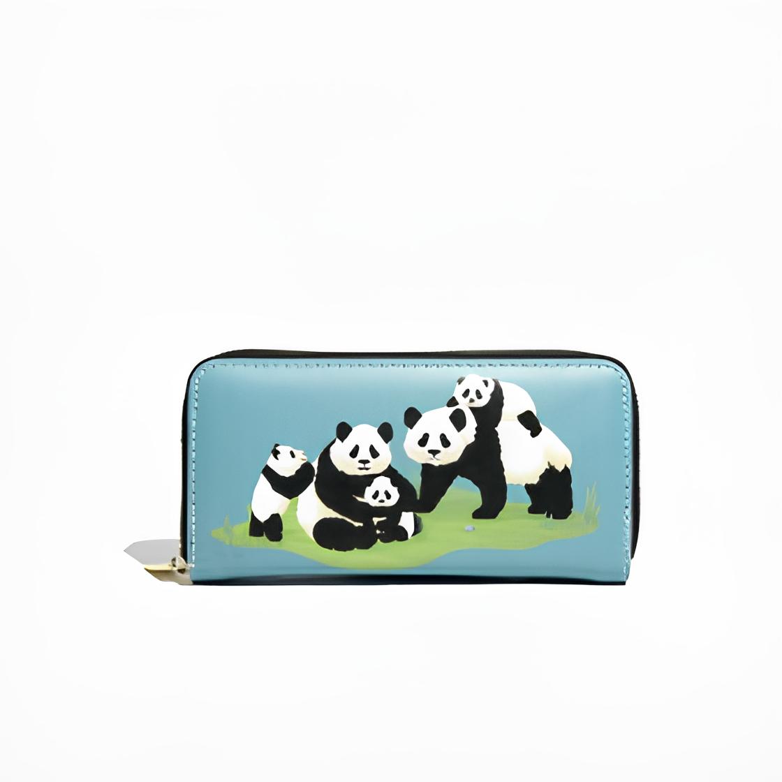 Cute Panda's All over Print Large Satchel Cross Body Free Purse Secondary image