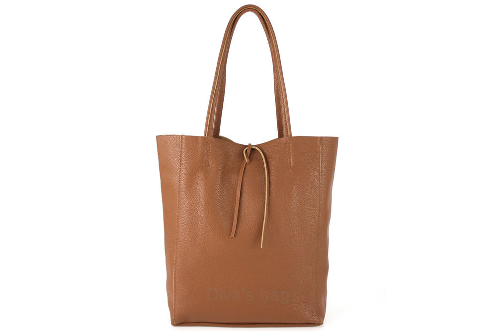 Ladies Soft Italian Real Leather Shopper Tote Bags Women Girls College Shoulder Handbags for Women