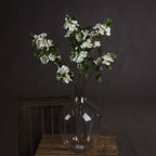 White Spring Mock Orange Flower Artificial Flower Stem