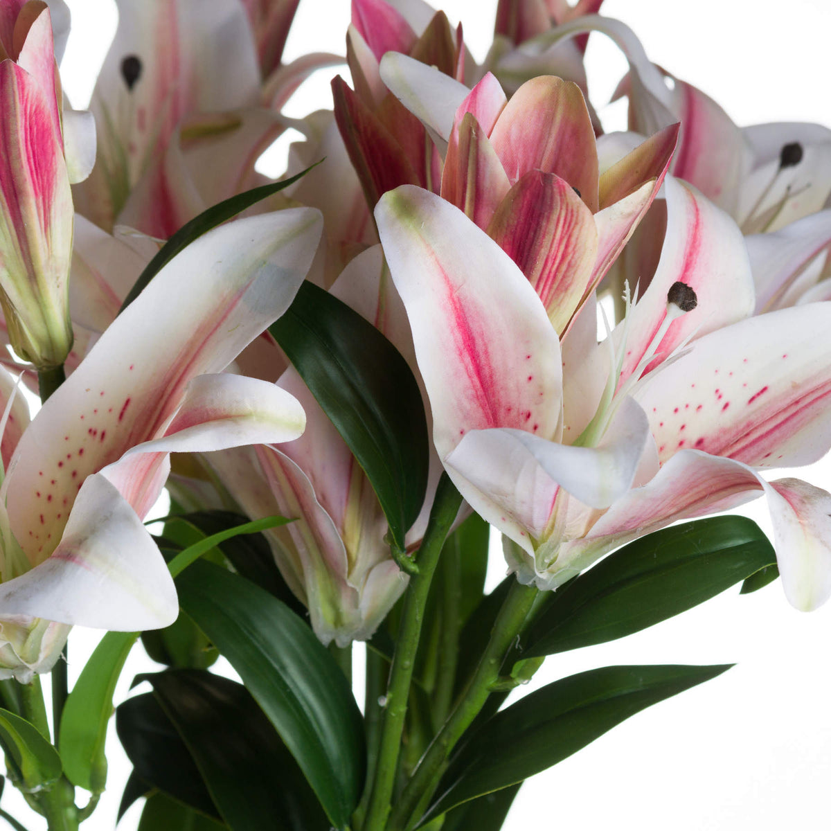 Stargazer Lily Artificial Flower Stem