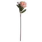 Peach Peony Rose Artificial Flower Stem