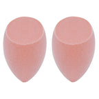 Real Techniques New Foam Technology Miracle Powder Sponge for Even Powder Application, 2 Pack
