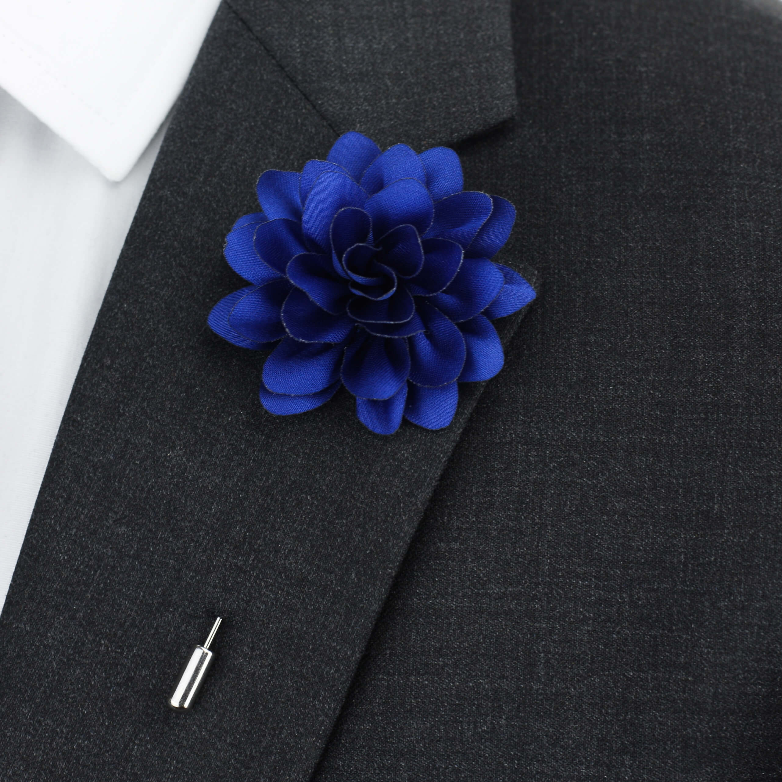 Navy Polka Dot Tie Set