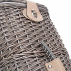 2 Bottle Willow Insulated Bottle Carrier - Cool Baskets - British D'sire