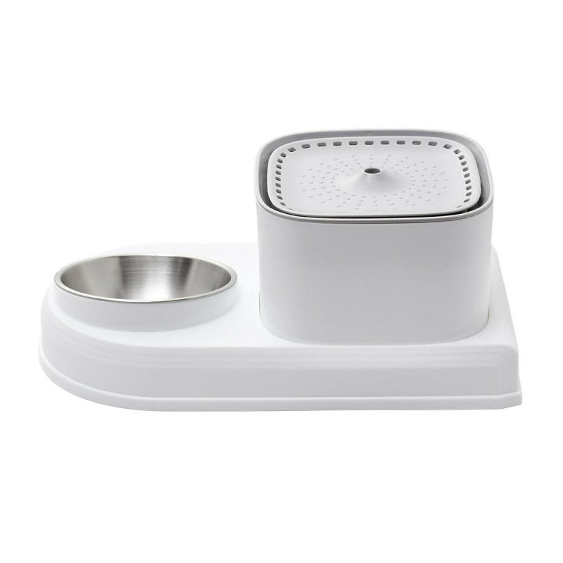 2-in-1 Pet Feeder, Grey Secondary image