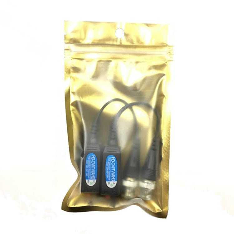 2 PCS Anpwoo 200TC Screwless-type Video Balun HD-CVI/AHD/TVI 1CH Passive Transceiver - British D'sire