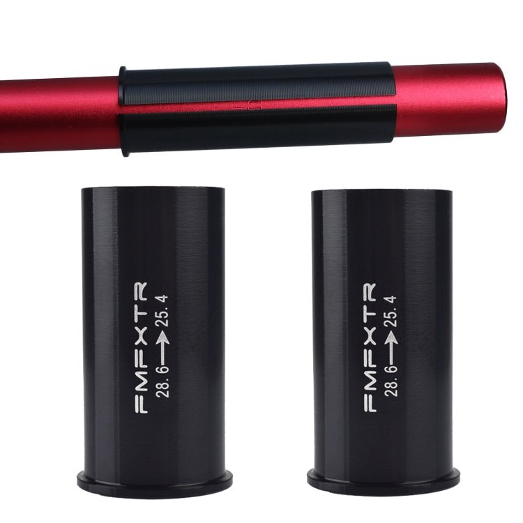2 PCS FMFXTR Bicycle Seat Tube Reducer Sleeve Conversion Sleeve, Specification: 28.6mm To 25.4mm - British D'sire Main image