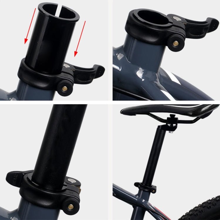 2 PCS FMFXTR Bicycle Seat Tube Reducer Sleeve Conversion Sleeve, Specification: 28.6mm To 25.4mm - British D'sire