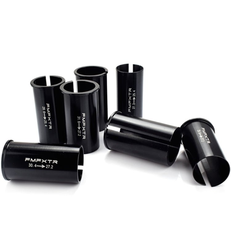 2 PCS FMFXTR Bicycle Seat Tube Reducer Sleeve Conversion Sleeve, Specification: 28.6mm To 25.4mm - British D'sire